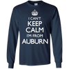 Image of Auburn T-Shirt Funny Keep Calm