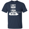 Image of Army Tank Panzer Driver T-Shirt Snore Snoring Funny Quote