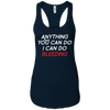Image of Anything You Can Do I Can Do Bleeding Feminist Gift T Shirt