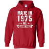 Image of Age Shirt Made in 1975 43rd Years Old 43 Birthday Gift