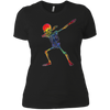 Image of Autism Halloween Dabbing Skeleton T-Shirt Costume 2017 Gift