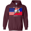 Image of American Haitian Flag Stars T-Shirt Great Gift Tee