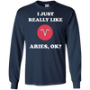 Image of Aries Zodiac T-Shirt Funny Saying Shirts for Men Women Gift