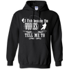 Image of "I Fish Because of the Voices" Fishing T-shirt for Fisherman