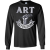 Image of Art is Freedom great t shirt for artists who love to draw