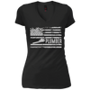 Image of American Plumber United States Flag Gift T-Shirt