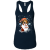 Image of Christmas Snowman Beagle Funny T-shirt