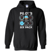 Image of Pilot's Six Pack T-Shirt | Flight Instruments Aviation Shirt