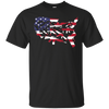 Image of American Gun Shirt: United States Flag Pattern