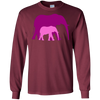 Image of "Mother Daughter Bond" Elephant Herd Parent Child T-Shirt