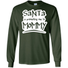 Image of Santa Is Promoting Me To Mommy T-Shirt | Christmas Tee