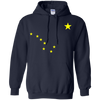 Image of Alaska T-Shirt State Flag Astrologie Big Dipper Polaris Tee