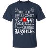 Image of Santa's Reindeer Rudolph List Vintage Christmas Gift T-Shirt