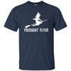 Image of Funny Halloween Witch Long Sleeve Shirt - Frequent Flyer