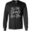 Image of All the Ghouls Love Me Shirt Funny Ghost Pun Halloween Tee