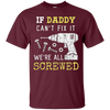 Image of Funny Handyman Dad Shirt Fathers Day Gift from Wife Kids