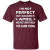 Image of April Birthday Birthstone Aries &Taurus T Shirt Gift Ideas