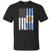 Image of American Argentinian Patriotic Flag T-shirt