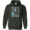 Image of Pilot's Six Pack T-Shirt | Flight Instruments Aviation Shirt