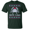 Image of Santa Claws Festive Crab Ugly Christmas Gift Long Sleeve