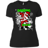 Image of Santa Dabbing Through The Snow Cute Christmas Tee Shirt