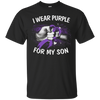 Image of Alzheimer Awareness, I Wear Purple For My Son T-Shirt