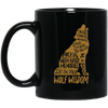 Image of Wolf Wisdom T-shirt - Wolf Lovers Tshirt