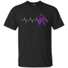 Image of ALZHEIMER'S ALWAYS IN MY HEARTBEAT TEE SHIRTS