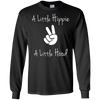 Image of A Little Hippie A Little Hood T-Shirt | Funny Care Free Tee