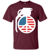 Image of America Peace Grenade - Military Freedom Shooting Gun TShirt