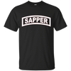 Image of Army Sapper Tab Combat Engineer T Shirt - 20431