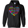 Image of Autism Heart Shape Shirt - Womens Mens Kids