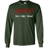Image of Le père Noël est un faux t - shirt.