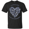 Image of A Little Love White Heart Long Sleeve T-Shirt