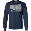 Image of American Plumber United States Flag Gift T-Shirt