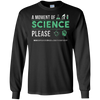 Image of A Moment of Science March For Science Earth Day 2017 Shirt