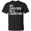 Image of Alzheimer's Awareness Shirt For Godfathers Purple Ribbon Tee