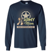Image of Army Mom Proudly Supporting My Soldier T-Shirt Veterans Gift