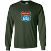Image of Route de l'Arizona 66. Retro, Vintage, Distressed Grunge Tee