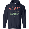 Image of Arrow Happy Camper TShirt - Funny Camping Shirt