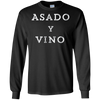 Image of Asado y Vino T-shirt - Funny BBQ Beef and Wine T-Shirt