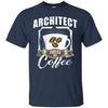 Image of Architect Fueled By Coffee Funny Long Sleeve T-Shirt