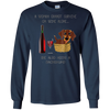 Image of Woman Cannot Survive on Wine Alone needs A Dachshund Tshirt