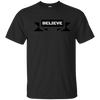 Image of "Believe" Faith Commitment Motivational Drive T-Shirt