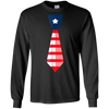 Image of 4th of July T-Shirt-Cute Fourth of July American Necktie Tee