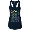 Image of Adult Trick Or Treating For Wine Rainbow T-Shirt