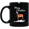 Image of Santa Merry Christmas Horse TShirt Farm Farmer Christmas Tee