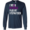 Image of Alzheimer's Awareness Tshirt I Wear Purple For My Stepmother