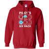 Image of Pilot's Six Pack T-Shirt | Flight Instruments Aviation Shirt