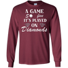 Image of A Game So Fine It's Played on Diamonds T-Shirt